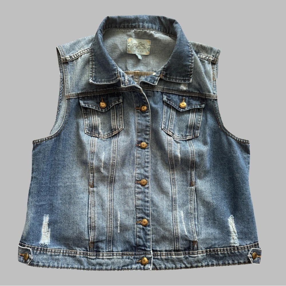 ONE 5 ONE Women’s Denim Vest